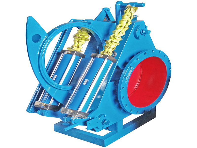 氣動(dòng)盲板閥